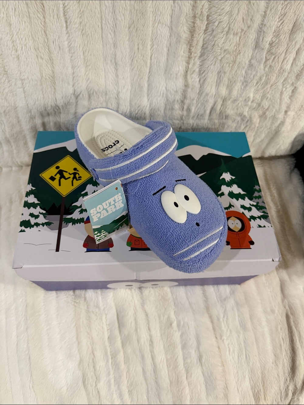 Men’s South Park Character Crocs in Light Blue
